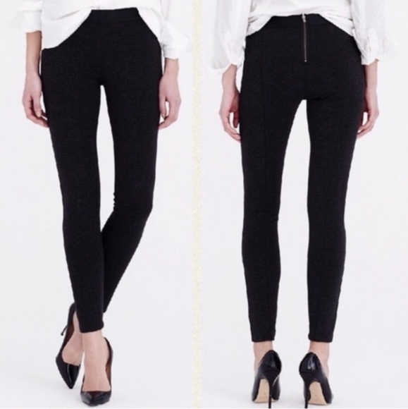 J. Crew Pixie Black Legging/Pant, sz: 8R - Picture 2 of 9